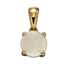 OCT BIRTHSTONE OPAL PENDANT
